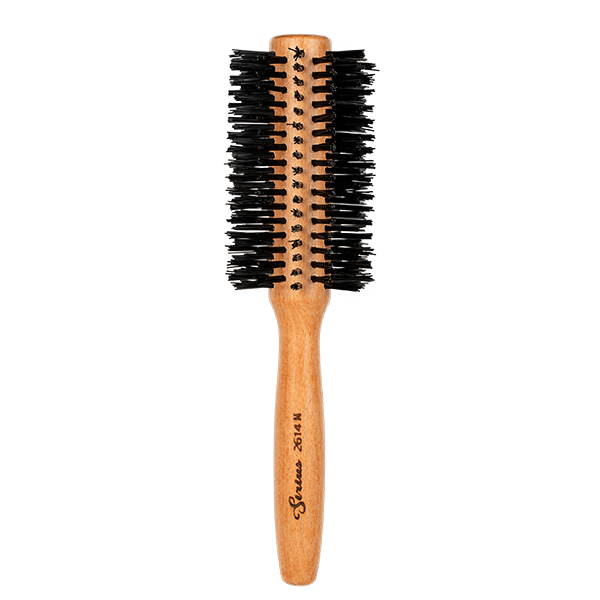 2614 Bristle Round Natural Hairbrush